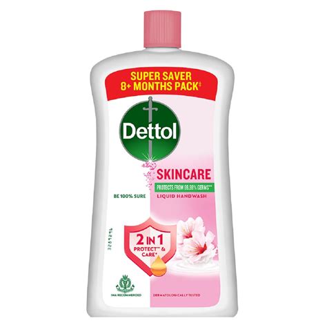 Dettol Liquid Handwash Bottle - Skincare Hand Wash-875ml | pH Balanced ...