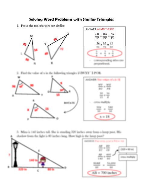 Word Problems for Triangles 的图像结果