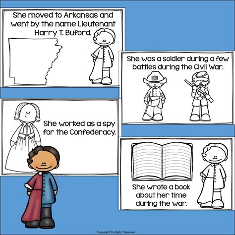 Loreta Janeta Velázquez Mini Book for Early Readers- Hispanic Heritage ...