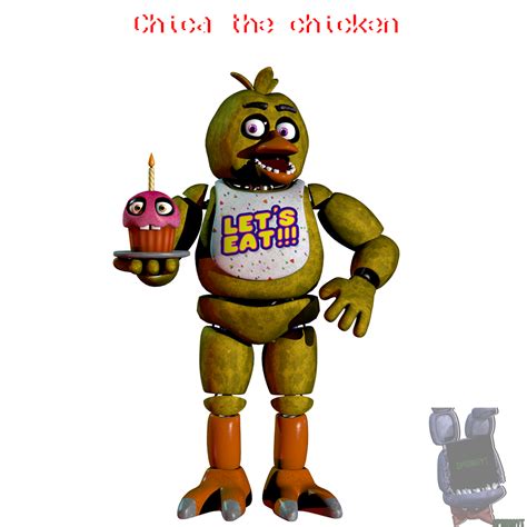 [C4D R19/FNAF] Chica the chicken by springyt on DeviantArt