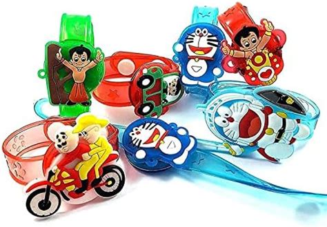 Buy Kids Dukaan set of 3 led Rakhi for Brother kids LED light cartoon ...