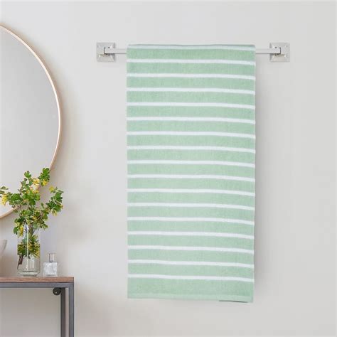 Buy Colour Refresh Essence Cotton Striped Bath Towel - 70x140cm from ...
