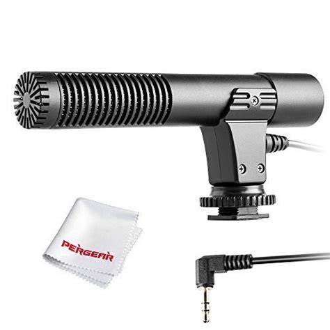 Pergear MIC-01 MIC-01 Professional Stereo Microphone for Canon Nikon ...