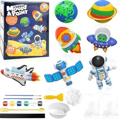 Buy Storio Toys DIY Mould and Paint Craft kit - Astronauts Space | Kids ...