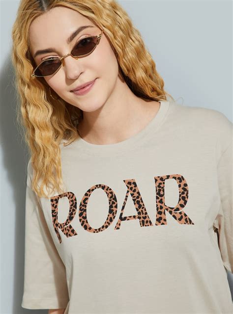 Buy URB_N Women Printed Relaxed Fit T-shirt Online at just Rs. 249.0 ...