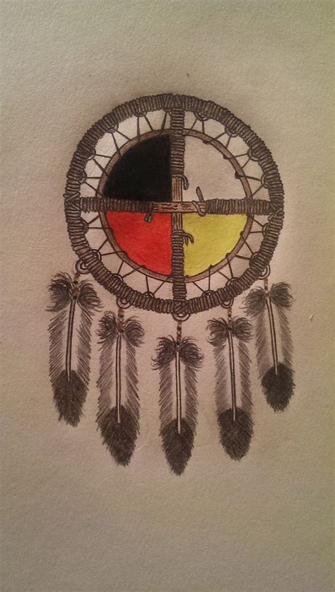 Mandala Dream Catcher Medicine Wheel Arm Tattoo