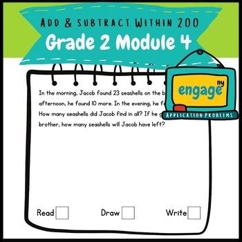 Image result for Grade 2 Module 4 Lesson 1 Application Problem