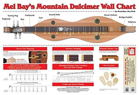 Buy Mountain Dulcimer Wall Chart Book Online at Low Prices in India ...
