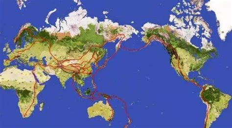 全球六大龙脉和中国三大龙脉详图 - 每日头条