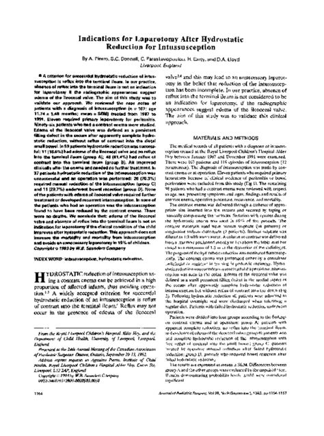 Hydrostatic Reduction of Intussusception 的图像结果