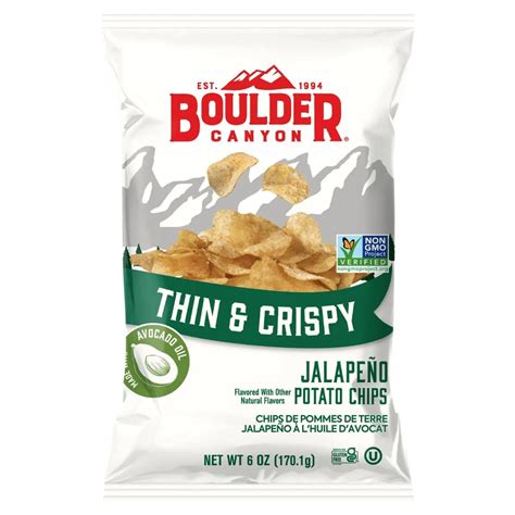 Boulder Canyon Chips Avocado Oil Jalapeño at Natura Market