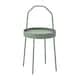 BURVIK side table, light grey-green, 38 cm (15") - IKEA