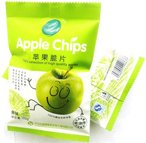 绿色大漠健康零食苹果脆片22g非油炸无添加航空食品100%优质苹果_瑞邦食品专营店