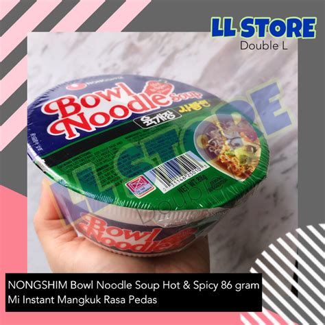 Jual NONGSHIM Bowl Noodle Soup 86 gr | Kimchi | Hot and Spicy | Mi ...