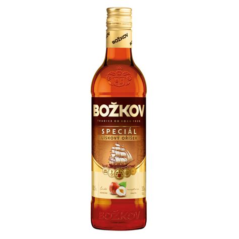 Božkov Speciál Hazelnut 0,5l 30% | Excaliburshop