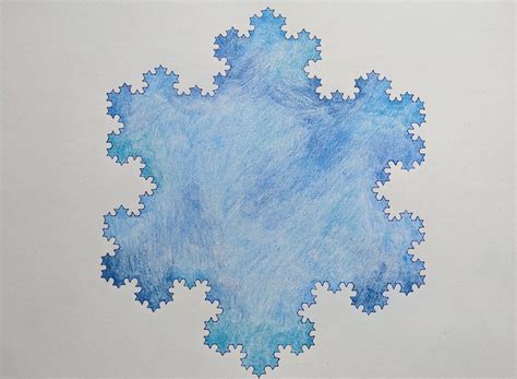 Drawing Koch Snowflake by Hand (Meditative Fractal Art) : 8 Steps (with ...