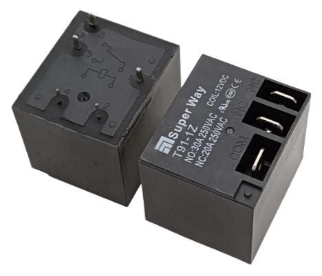 Relay 12V 30A SPDT High Power, PCB Type, 30A Relay, PCB Relay, 30 Amp ...