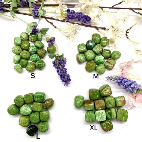 Buy African Jade Tumble healing stone to Improve Business Relationships