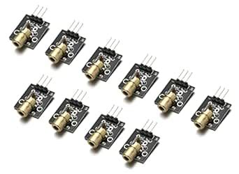 Scriptronics® KY-008 5V 3pin 650nm Transmitter Dot Diode Copper Head ...