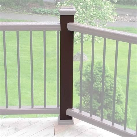 Decks Railing Composite Post Sleeve Premium Foiled Post Sleeve