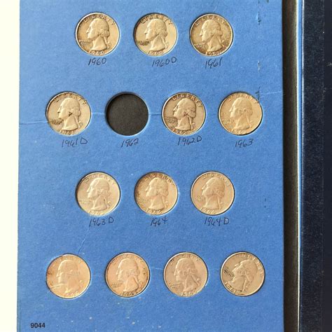 BOOK OF QUARTERS - Whitman Coin Folder With 20 Coins - Etsy