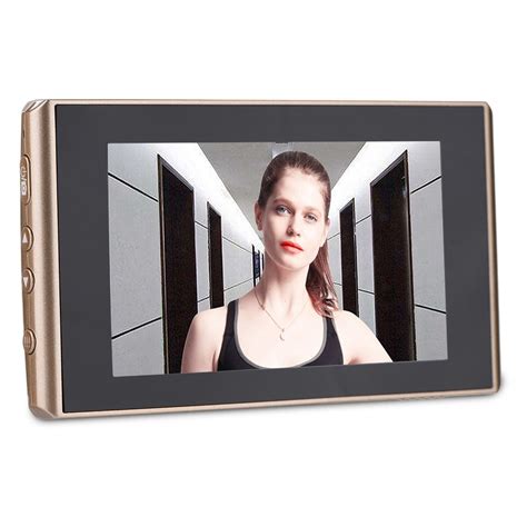 Buy 4.3 Inch Digital Doorbell, LCD Screen Peephole Camera for Door, 2 ...