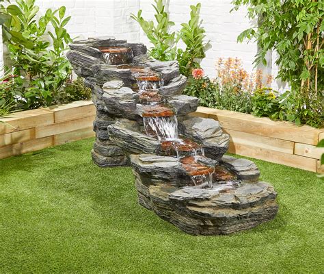 Wooden Garden Fountains
