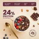 Pintola High Protein (24g) Muesli - Dark Chocolate & Cranberry, with ...