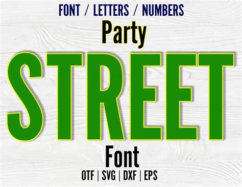 Street Signs Font at Christopher Hooke blog