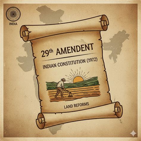 29th Amendment of the Indian Constitution (1972) | BARRISTERY.in - A ...