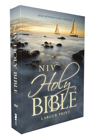 Buy Holy Bible: New International Version, Blue, Comfort Print, Economy ...