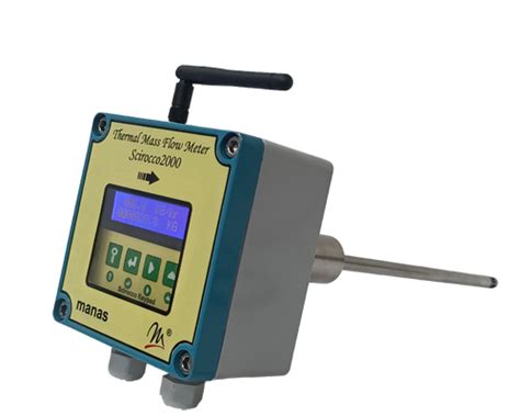 Insertion type Thermal Mass Flow Meter | Insertion type Thermal Mass ...