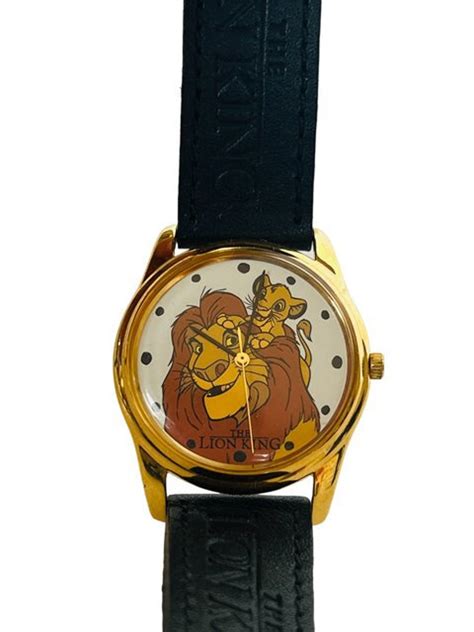 The Lion King Timex Walt Disney Watch Vtg Disneyland Wristwatch Simba ...