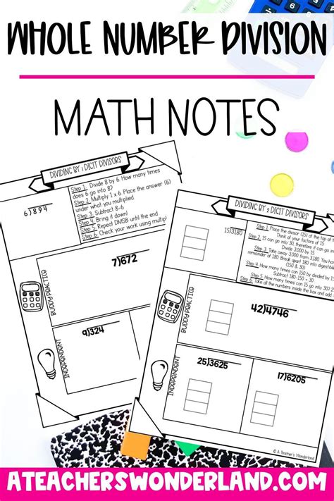 Image result for Whole Numbers Math Notes
