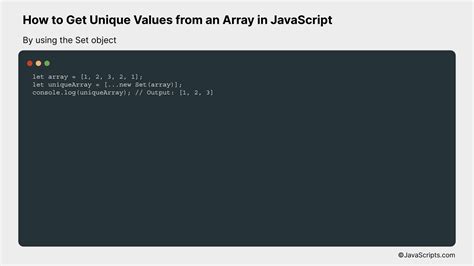 Image result for How to Get Only Unique Values in Two Array JavaScript