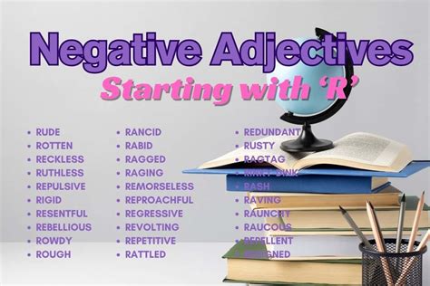 Negative Adjectives Starting with R: 55+ Harsh & Critical Words ...