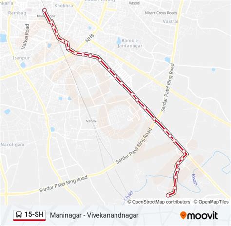 15SH Route: Schedules, Stops & Maps - Maninagar (Updated)