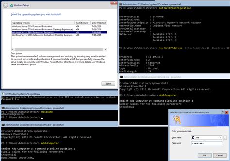 Windows Server Core Installation 的图像结果