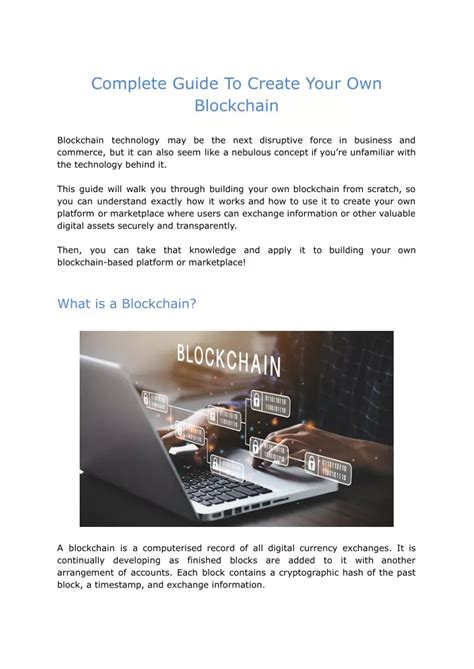 Image result for Create Own Blockchain