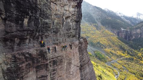 NAVIGATING THE TELLURIDE VIA FERRATA WITH MOUNTAIN TRIP - Beau Monde ...
