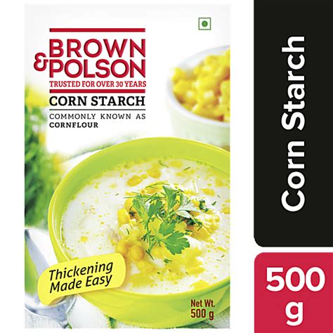 Buy Brown Polson Corn Flour 500 Gm Online At Best Price of Rs 80 ...