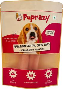 PUPRAZY High-Protein Himalayan Yak Cheese Stick Real Strawberry Flavour ...