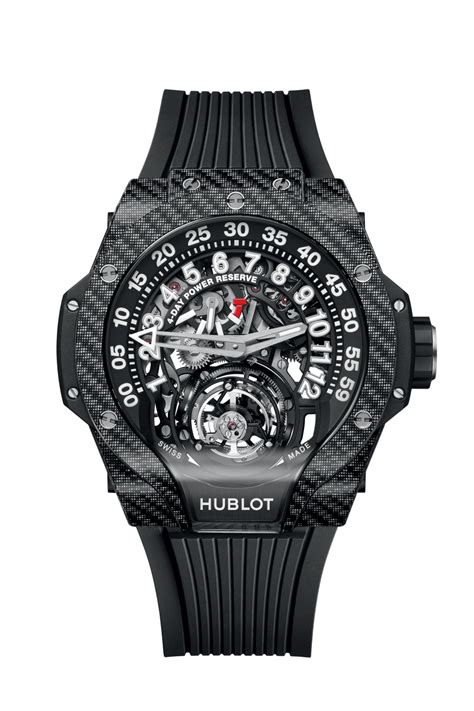 MP-13 Tourbillon Bi-Axis Retrograde Black Carbon 44 mm | Hublot