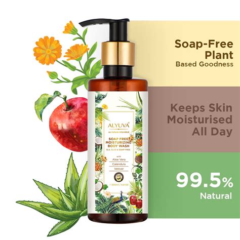 Buy Alyuva Calendula Soap-Free Moisturizing Body Wash with Jojoba ...