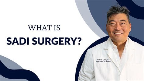 What Is SADI Surgery: A Comprehensive Guide for Patients - Dr. Michael ...