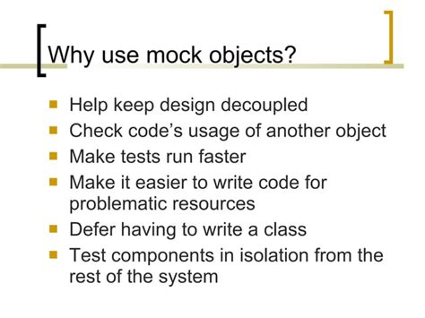 Mock Objects Python 的图像结果