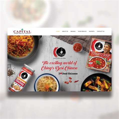 FIREFLYDESIGNS - WEBSITE - CAPITAL FOODS