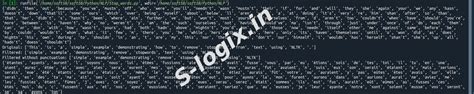 How to remove stopwords un the text data using nltk in python | S-Logix