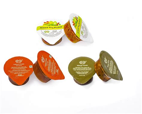 DELICASIA (SR's) ASSORTED(MIX, MANGO & LEMON SWEET) PICKLE 15gm CHOTU ...