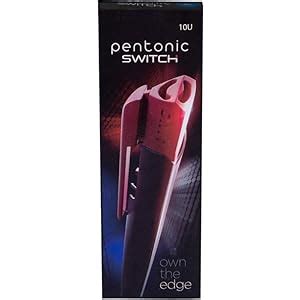 Pentonic 0.7mm Switch Retractable Ball Point Pen | Blue Ink | Pack of ...